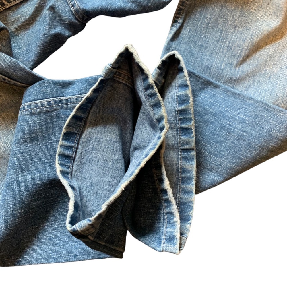 TOMMY HILFIGER Women's Size 14R Classic Boot High Rise Medium Light Wash‎ Jeans. - Picture 6 of 13